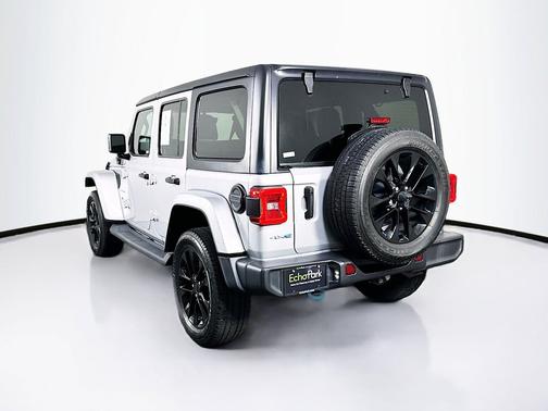 Silver Zynith Clearcoat 2023 Jeep Wrangler 4xe Sahara