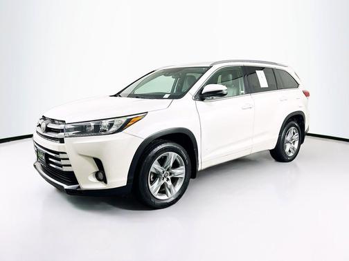 Blizzard Pearl 2018 Toyota Highlander Limited