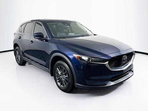 Deep Crystal Blue Mica 2020 Mazda CX-5 Touring