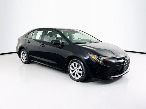 Midnight Black Metallic 2025 Toyota Corolla LE