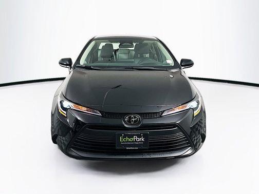 Midnight Black Metallic 2025 Toyota Corolla LE