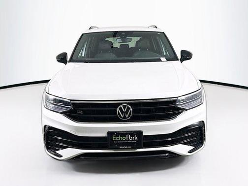 Opal White Pearl 2023 Volkswagen Tiguan 2.0T SE R-Line Black