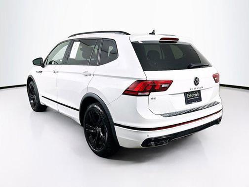 Opal White Pearl 2023 Volkswagen Tiguan 2.0T SE R-Line Black