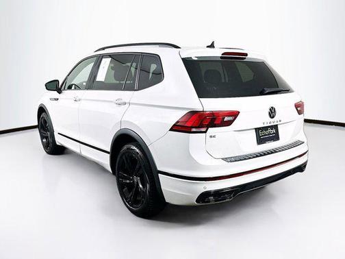 Opal White Pearl 2023 Volkswagen Tiguan 2.0T SE R-Line Black