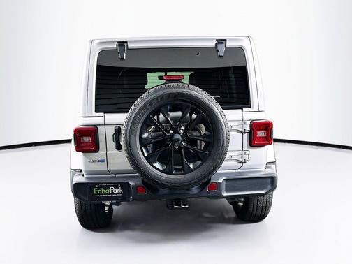 Silver Zynith Clearcoat 2023 Jeep Wrangler 4xe Sahara