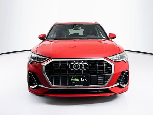 Progressive Red Metallic 2025 Audi Q3 S line Premium
