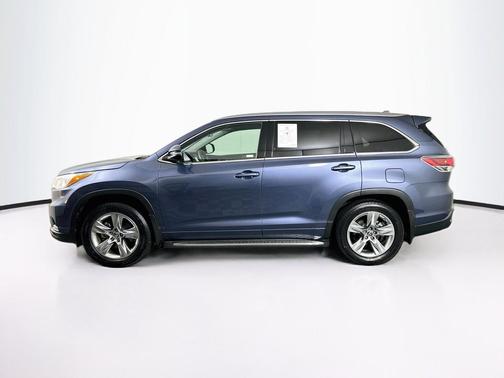 Shoreline Blue Pearl 2016 Toyota Highlander Limited Platinum