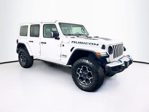 Bright White Clearcoat 2023 Jeep Wrangler 4xe Rubicon