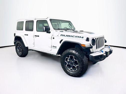 Bright White Clearcoat 2023 Jeep Wrangler 4xe Rubicon