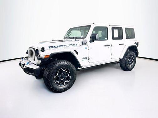 Bright White Clearcoat 2023 Jeep Wrangler 4xe Rubicon