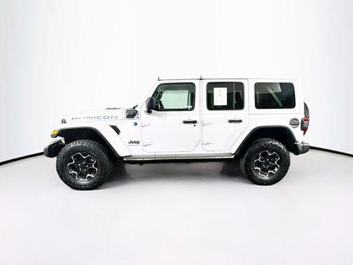 Bright White Clearcoat 2023 Jeep Wrangler 4xe Rubicon