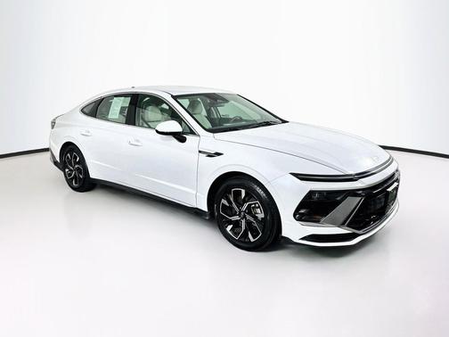Serenity White 2025 Hyundai SONATA SEL