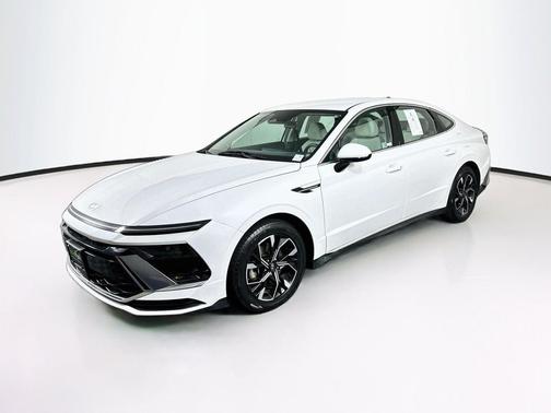 Serenity White 2025 Hyundai SONATA SEL