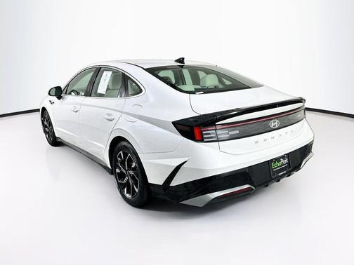 Serenity White 2025 Hyundai SONATA SEL