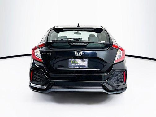 Black 2017 Honda Civic LX