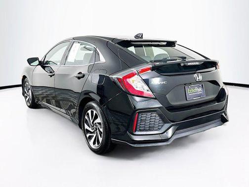Black 2017 Honda Civic LX