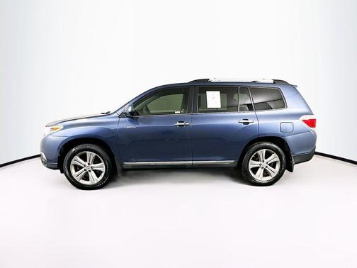 Blue 2013 Toyota Highlander Limited