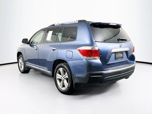 Blue 2013 Toyota Highlander Limited