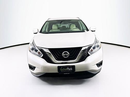 Pearl White 2015 Nissan Murano Platinum