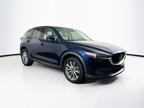 Deep Crystal Blue Mica 2020 Mazda CX-5 Grand Touring