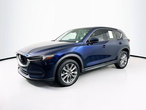 Deep Crystal Blue Mica 2020 Mazda CX-5 Grand Touring
