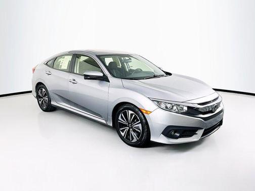 Modern Steel Metallic 2018 Honda Civic EX-T