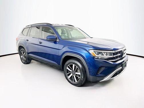Tourmaline Blue Metallic 2023 Volkswagen Atlas 2.0T SE