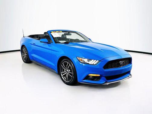 Grabber Blue 2017 Ford Mustang EcoBoost Premium