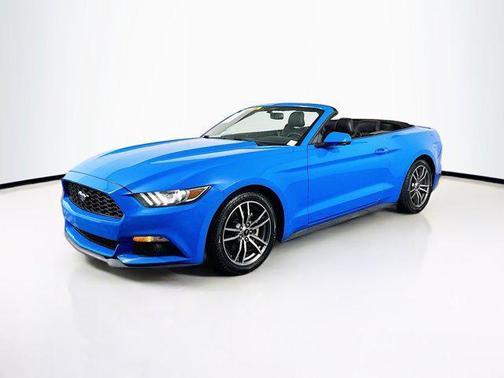 Grabber Blue 2017 Ford Mustang EcoBoost Premium