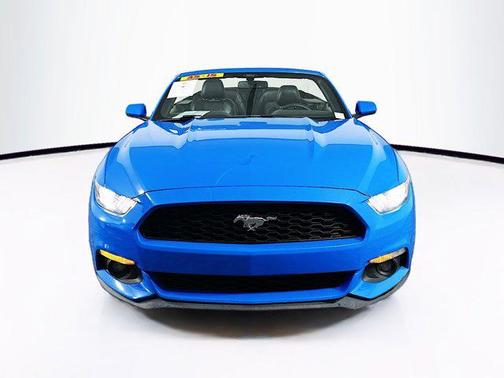Grabber Blue 2017 Ford Mustang EcoBoost Premium