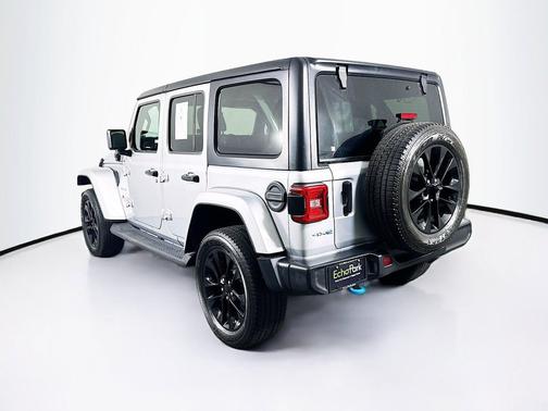 Silver Zynith Clearcoat 2023 Jeep Wrangler 4xe Sahara