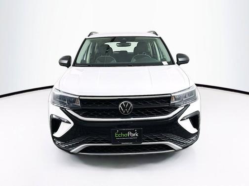 Pure White 2024 Volkswagen Taos S