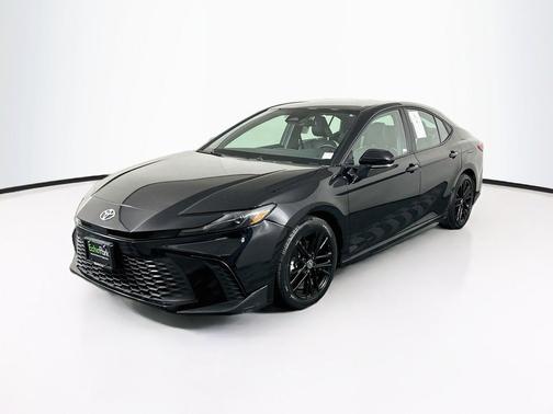 Midnight Black Metallic 2025 Toyota Camry SE