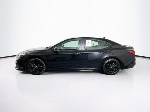 Midnight Black Metallic 2025 Toyota Camry SE