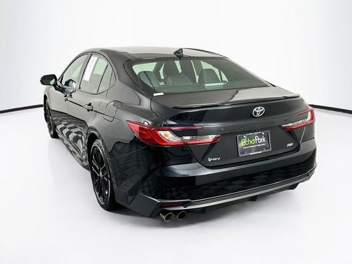 Midnight Black Metallic 2025 Toyota Camry SE