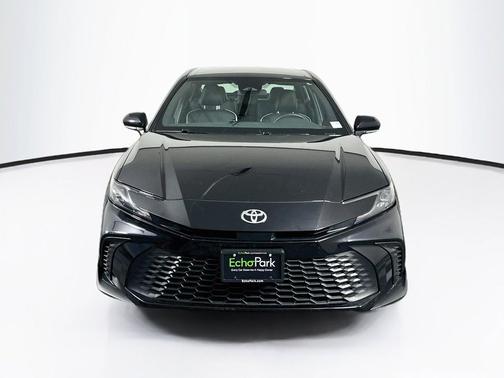 Midnight Black Metallic 2025 Toyota Camry SE