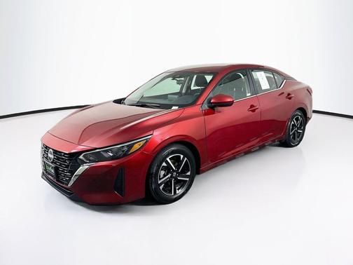 Scarlet Ember Tintcoat 2025 Nissan Sentra SV
