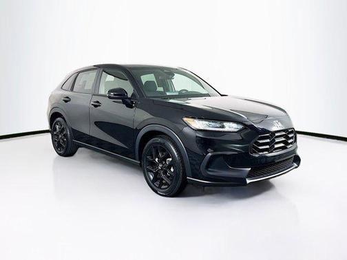 Black 2025 Honda HR-V Sport