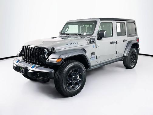 Sting-Gray Clearcoat 2023 Jeep Wrangler 4xe 4x4