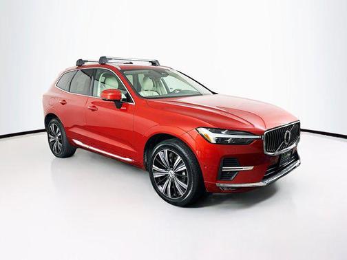 Fusion Red Metallic 2023 Volvo XC60 Plus Bright Theme
