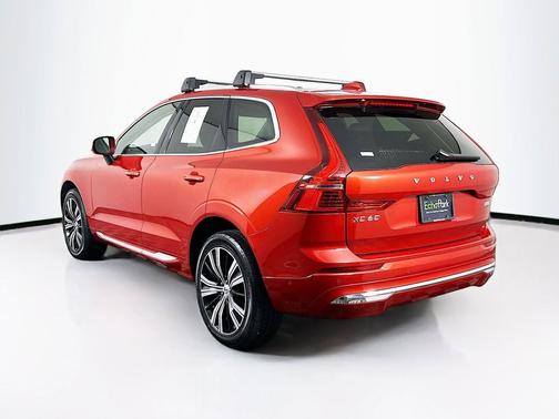 Fusion Red Metallic 2023 Volvo XC60 Plus Bright Theme