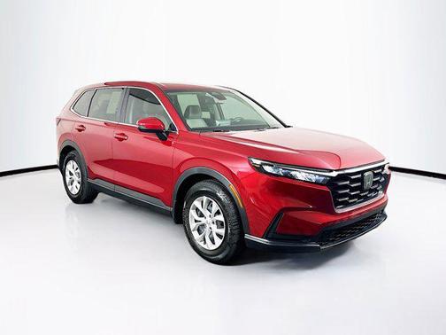 Radiant Red Metallic 2025 Honda CR-V LX