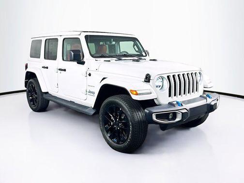 Bright White Clearcoat 2023 Jeep Wrangler 4xe Sahara