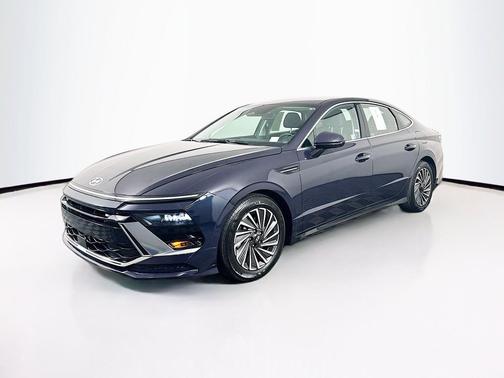 Carbon Blue 2025 Hyundai SONATA Hybrid SE