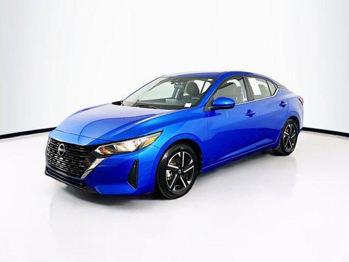 Electric Blue Metallic 2025 Nissan Sentra SV