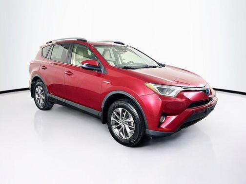 Ruby Flare Pearl 2018 Toyota RAV4 Hybrid XLE