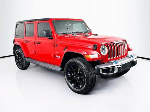 Firecracker Red Clearcoat 2023 Jeep Wrangler 4xe Sahara