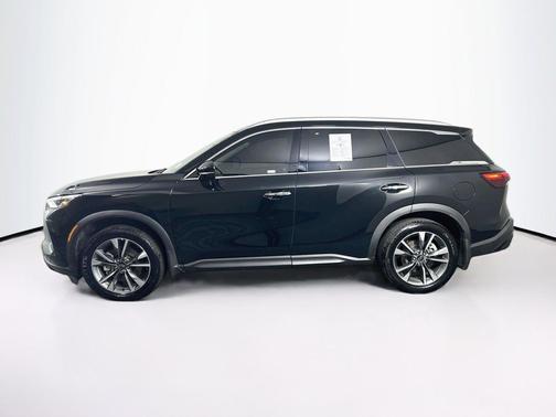 Mineral Black 2023 INFINITI QX60 Luxe