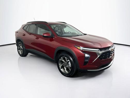 Crimson Metallic 2025 Chevrolet Trax LT