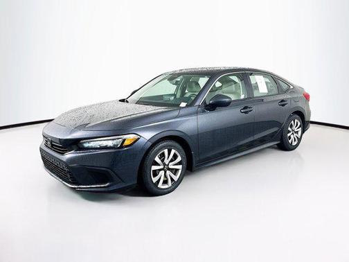 Black 2022 Honda Civic LX